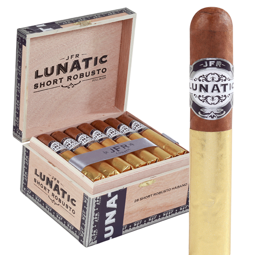 Aganorsa Leaf JFR LUNATIC HABANO SHORT TITAN 4.75X60 28CT. BOX