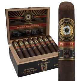 PERDOMO PERDOMO DOUBLE AGED 12YR MADURO CHURCHILL 24CT. BOX