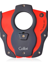 COLIBRI COLIBRI CUT CIGAR CUTTER BLACK+RED