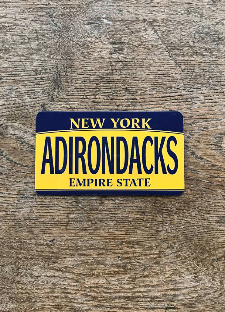 The Birch Store Adirondack License Magnet