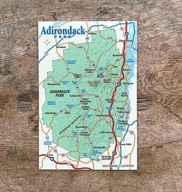 The Birch Store ADK Map Magnet