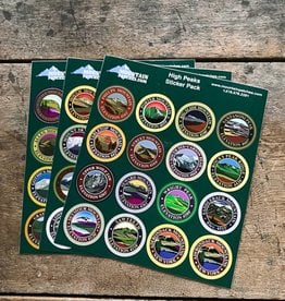 The Birch Store ADK High Peaks Sticker Pack