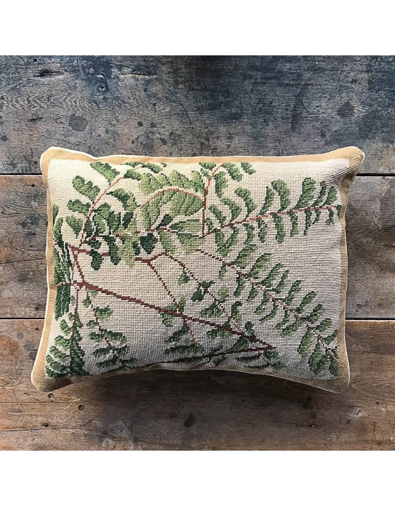 The Birch Store Medium Leaf Fern Pillow