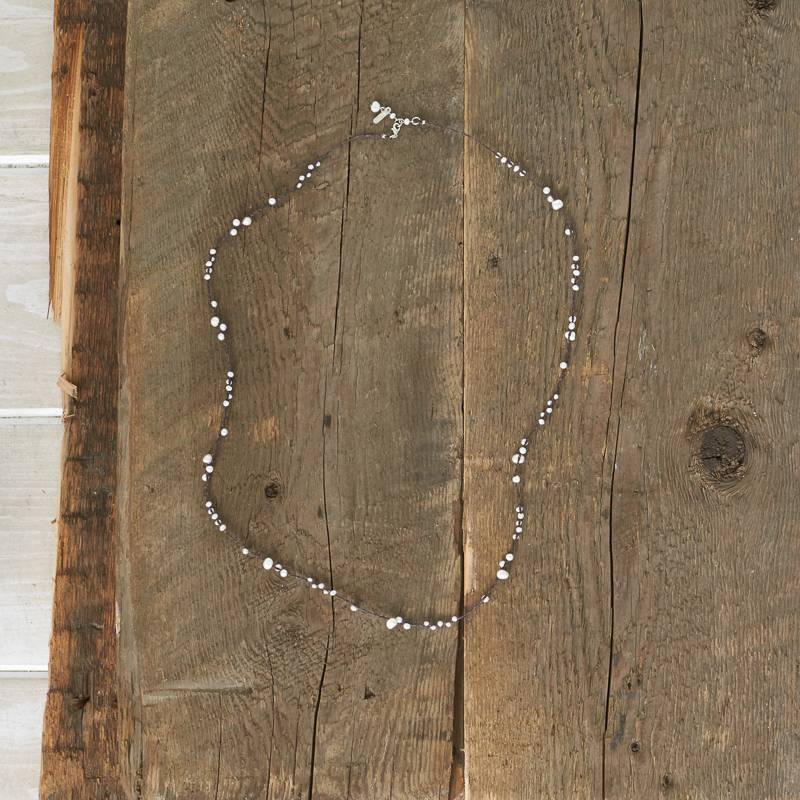 The Birch Store Double Strand Pearl Necklace