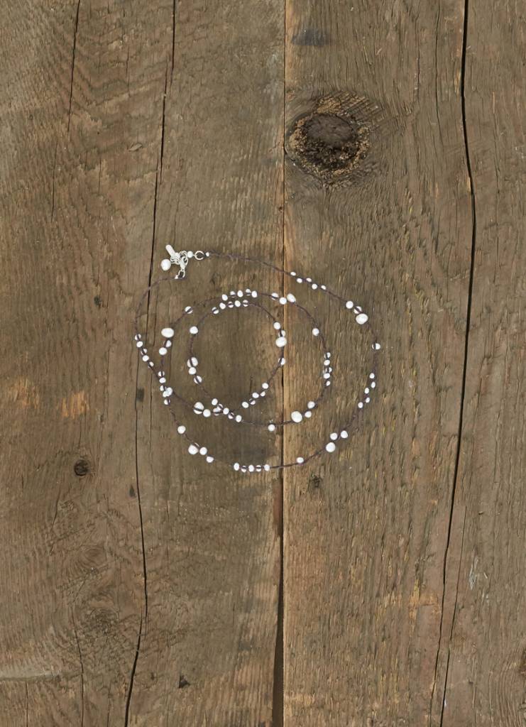 The Birch Store Double Strand Pearl Necklace