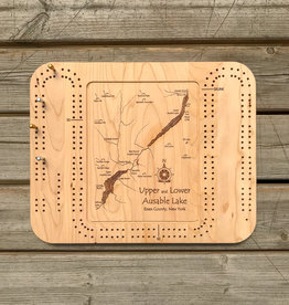 The Birch Store Ausable Lakes Cribbage Board