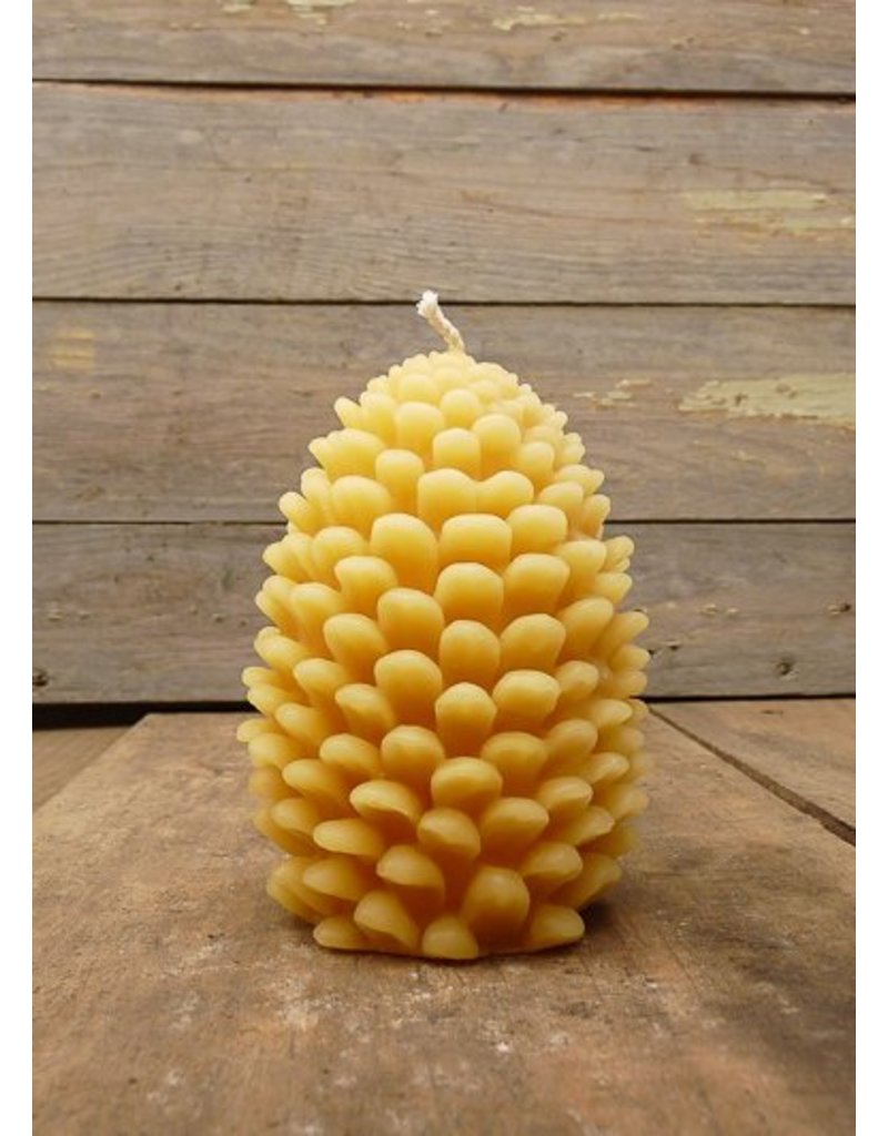 The Birch Store Pinecone Beeswax Candles