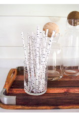 The Birch Store Birch Pattern Paper Straws