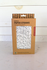 The Birch Store Birch Pattern Paper Straws