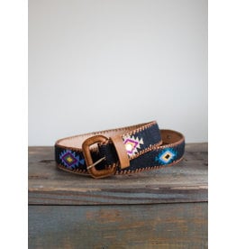 The Birch Store Woven Navajo Design Belt