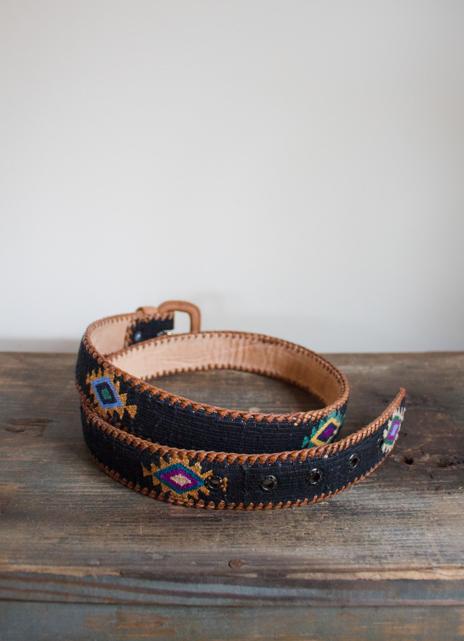 Woven Navajo Design Belt - The Birch Store