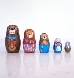 The Birch Store Goldilocks Nesting Dolls