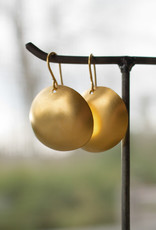 The Birch Store Hammered Dome Earrings