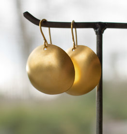 The Birch Store Hammered Dome Earrings