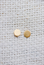 The Birch Store Small Disc Stud Earring