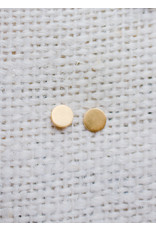 The Birch Store Small Disc Stud Earring
