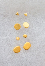 The Birch Store Small Disc Stud Earring