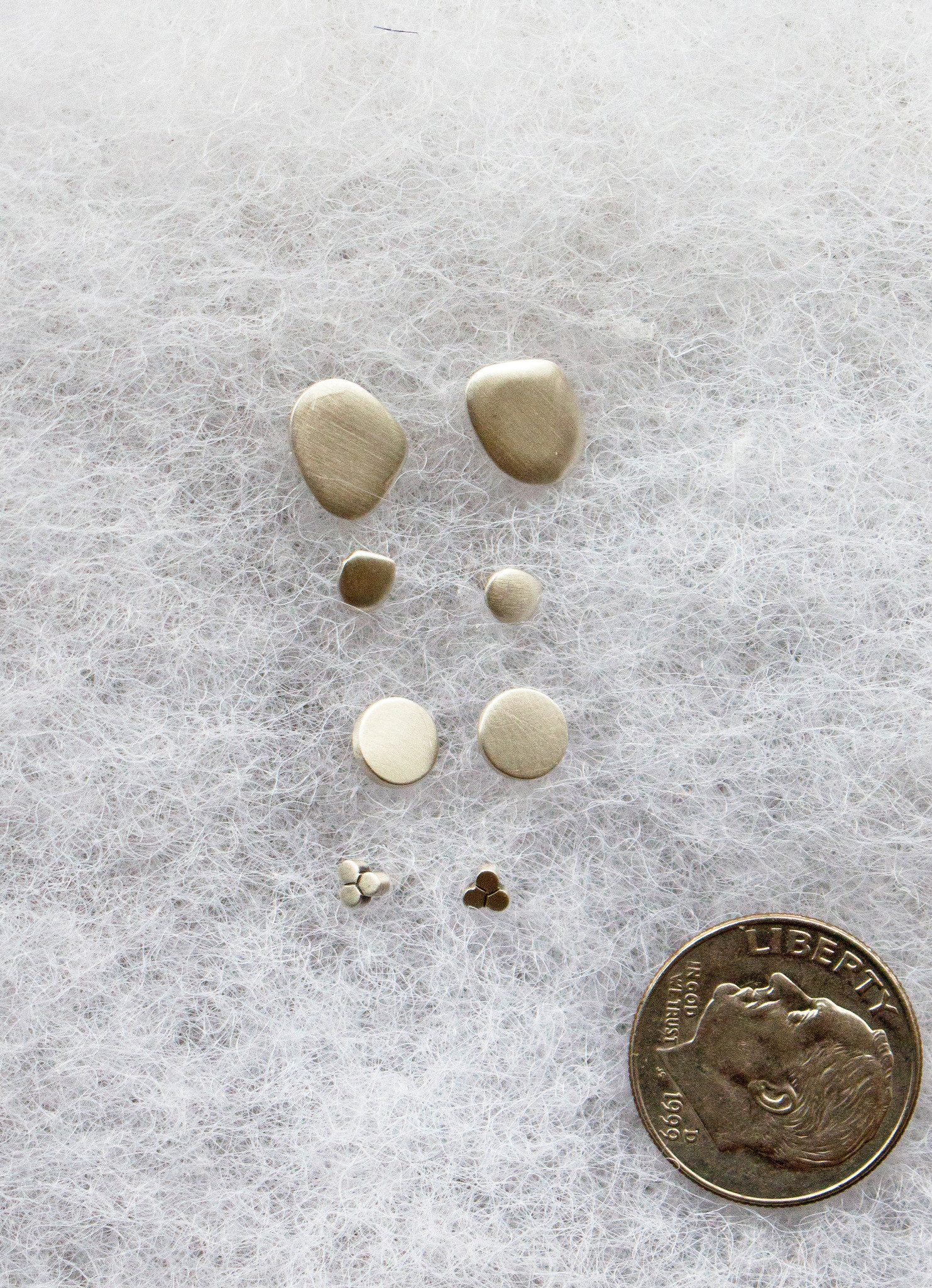 The Birch Store River Rock Post Earring