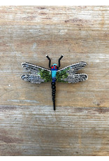 The Birch Store Beaded Dragonfly Brooch