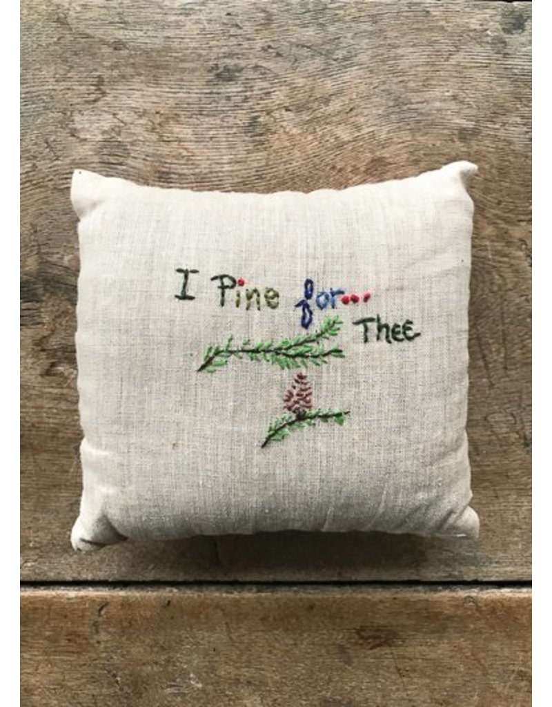 The Birch Store Locally Made I Pine For Thee Balsam Filled Pillows