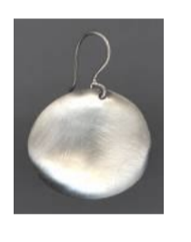 The Birch Store Hammered Dome Earrings