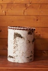 The Birch Store Rustic Birch Waste Basket