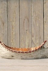 The Birch Store Small Birch Bark Decorative Canoe