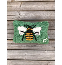 The Birch Store Honey Bee Hooked Pillow