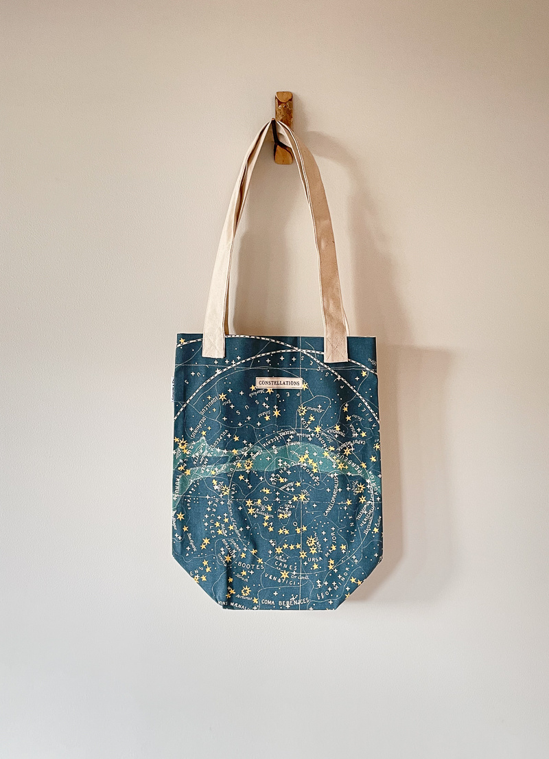Cavallini Vintage Print Tote Bag
