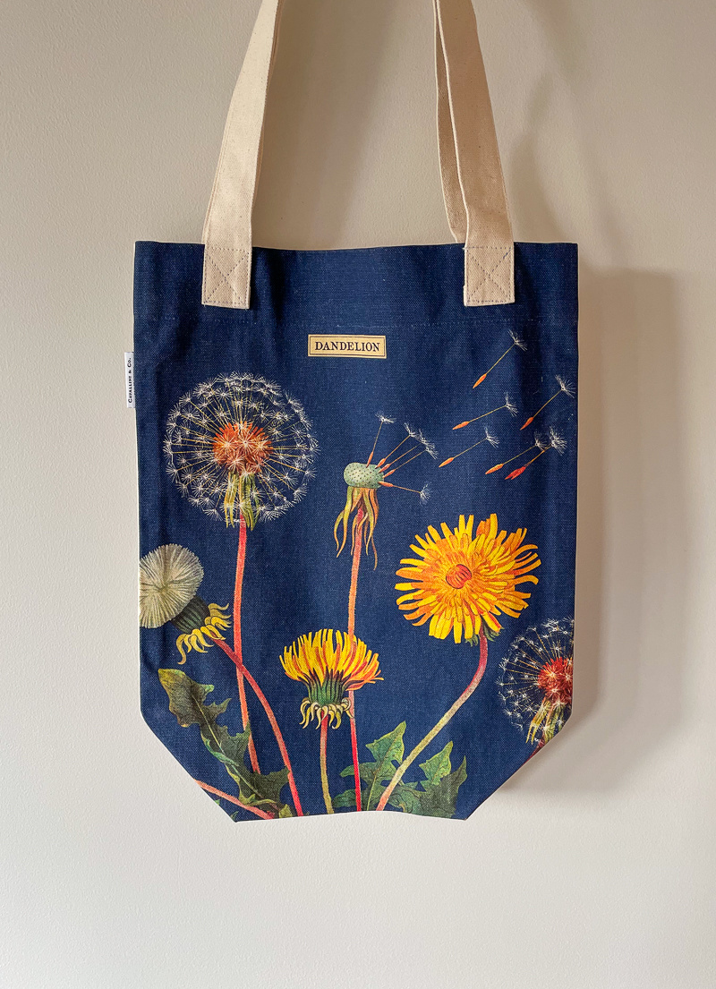 Cavallini Vintage Print Tote Bag
