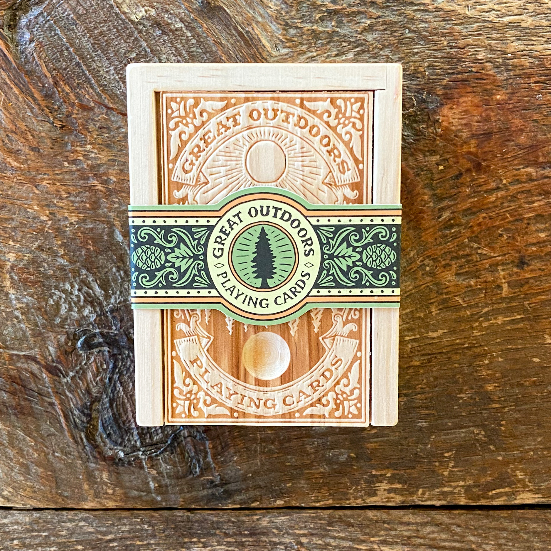 The Birch Store Great Outdoors Playing Cards