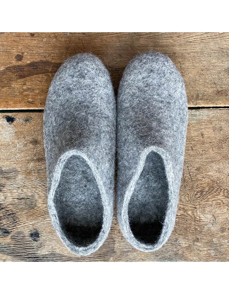 The Birch Store Felted Wool Clog