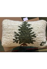 The Birch Store Little Tree Hooked Pillow