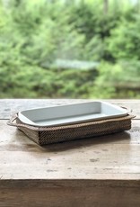 The Birch Store Rectangular 2 Quart Baker with Basket