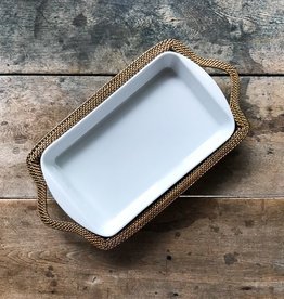 The Birch Store Rectangular Baker with Basket