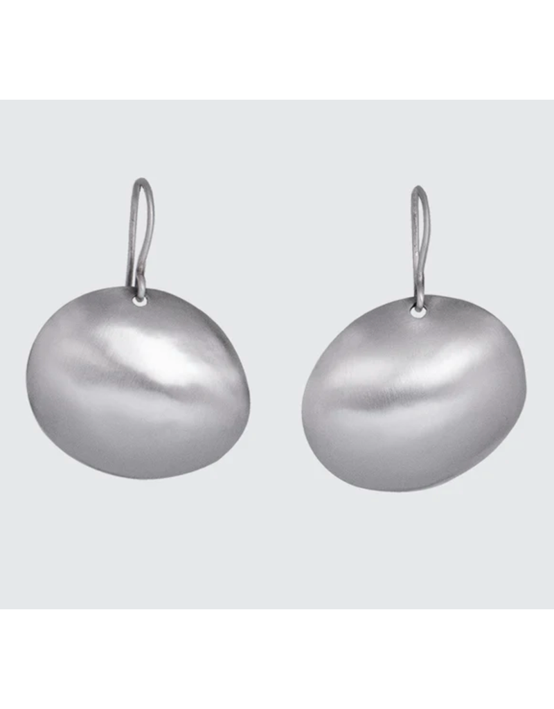 The Birch Store Hammered Dome Earrings