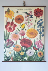 Cavallini Flower Garden School Chart