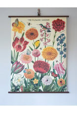 Cavallini Flower Garden School Chart