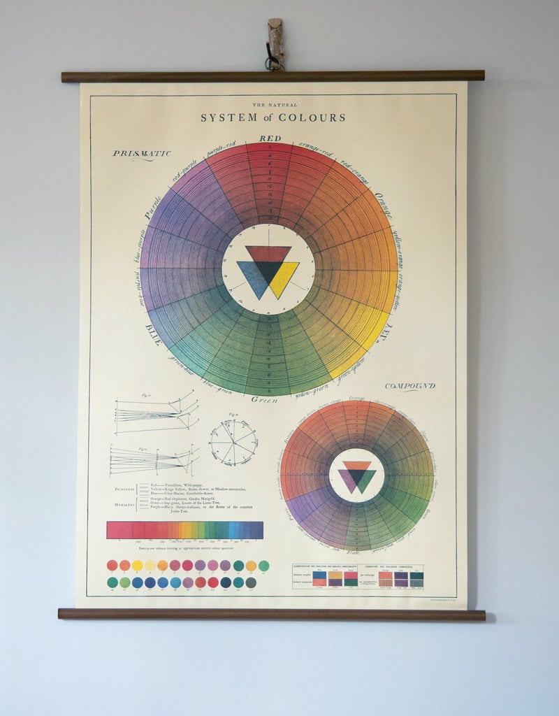 Color Wheel School Chart - The Birch Store