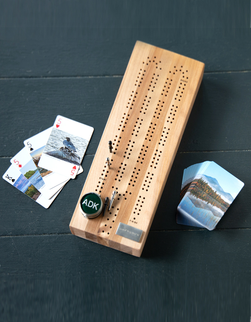 The Birch Store ADK Cribbage Board