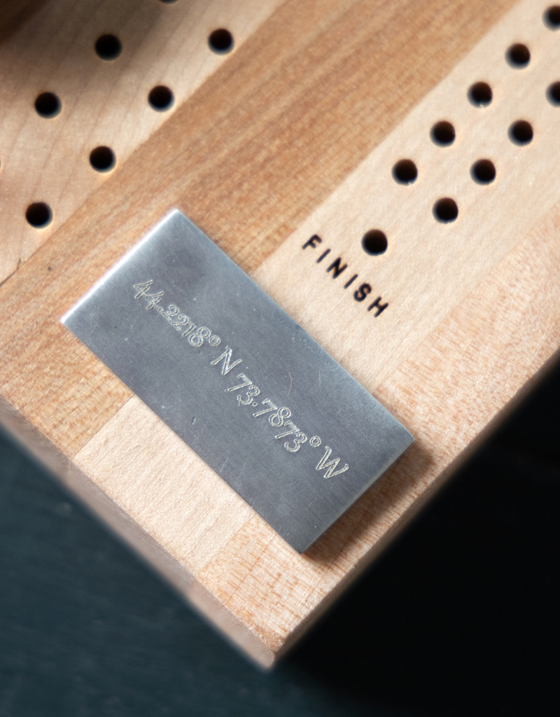 The Birch Store ADK Cribbage Board