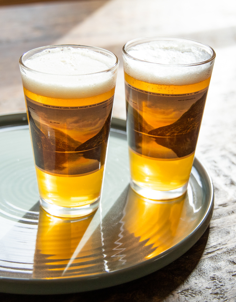 The Birch Store Lower Ausable Lake Pint Glass