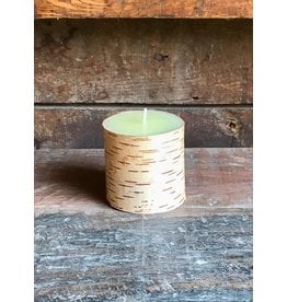 The Birch Store Birch Bark Pillar Candle 3x3