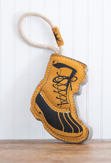 The Birch Store Natural Leather & Wool Boot Tug Toy