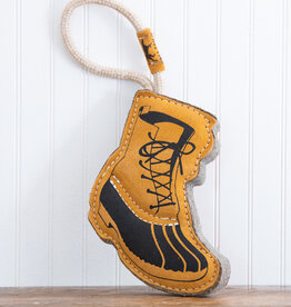 The Birch Store Natural Leather & Wool Boot Tug Toy
