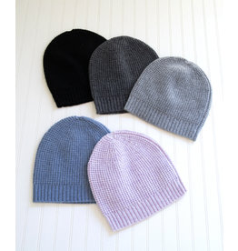 Alashan Cashmere Cashmere Plush Waffle Stitch Beanie