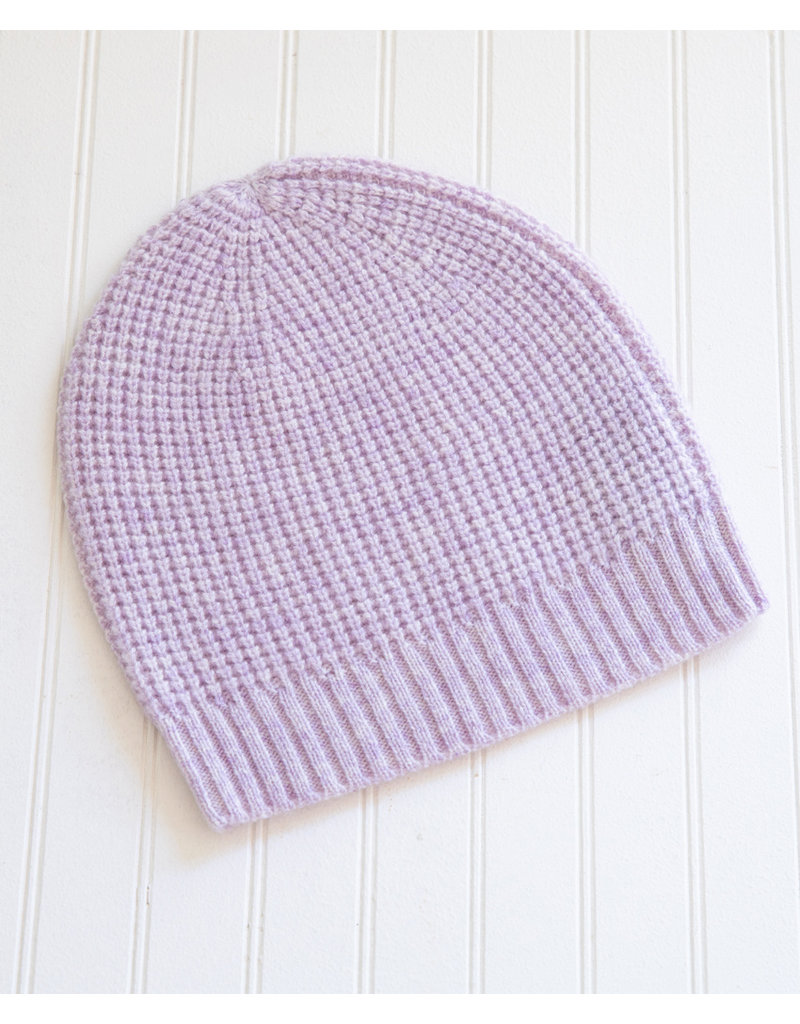 Alashan Cashmere Cashmere Plush Waffle Stitch Beanie