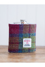 The Birch Store Harris Tweed Hip Flask 6 oz