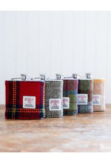 The Birch Store Harris Tweed Hip Flask 6 oz