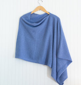 The Birch Store Cashmere Draped Topper - Cool Colors
